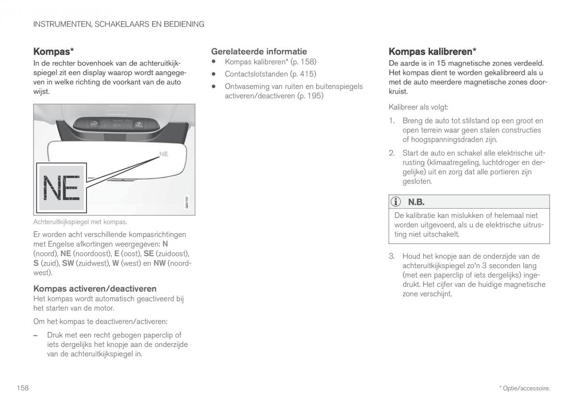 Volvo XC60 II 2 handleiding / page 160