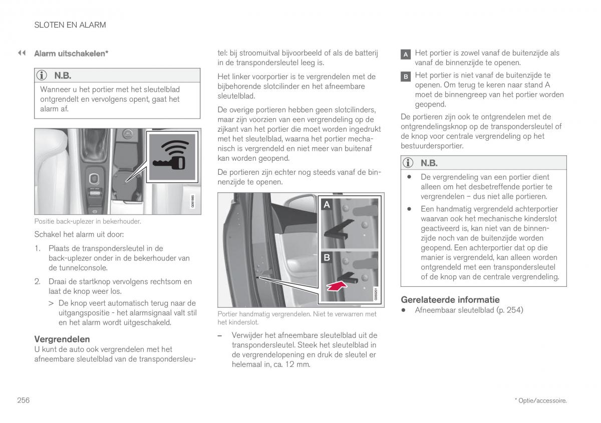 Volvo XC60 II 2 handleiding / page 258