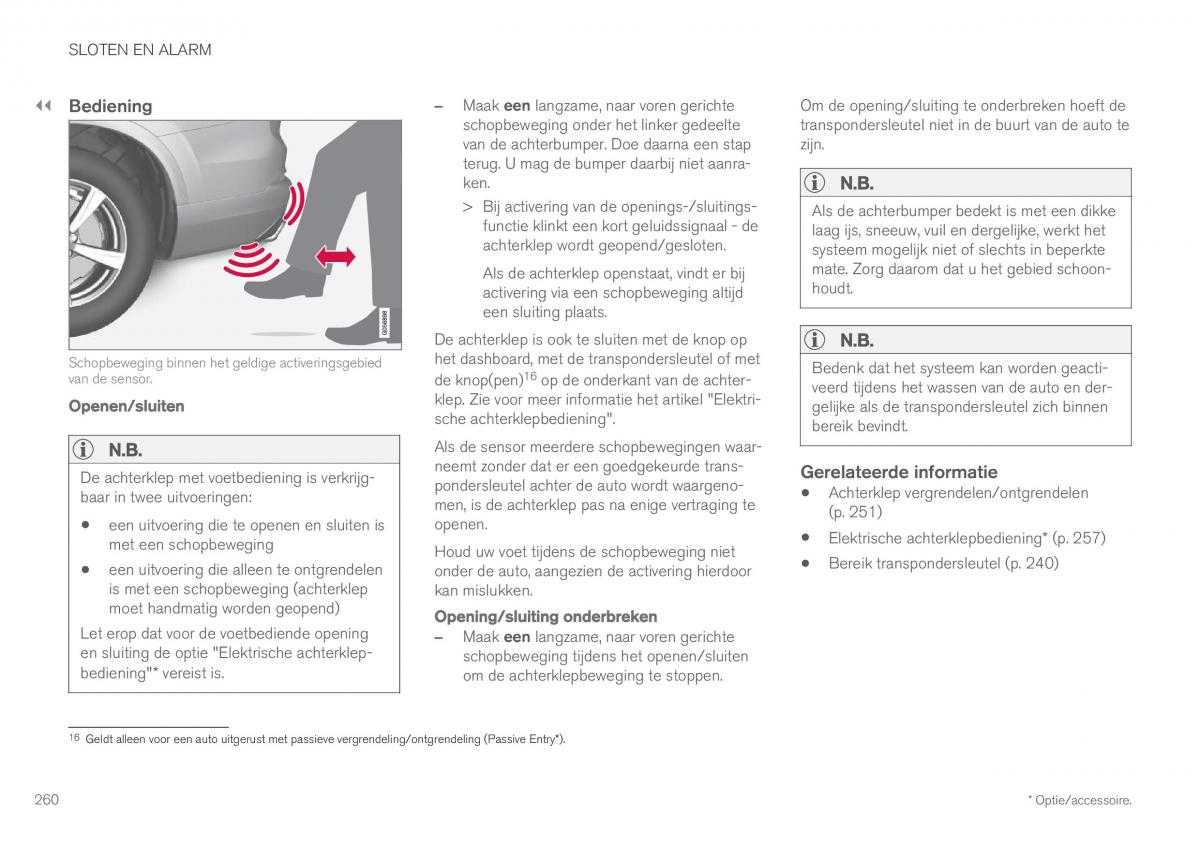 Volvo XC60 II 2 handleiding / page 262