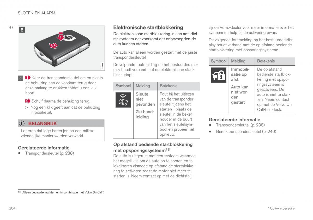 Volvo XC60 II 2 handleiding / page 266