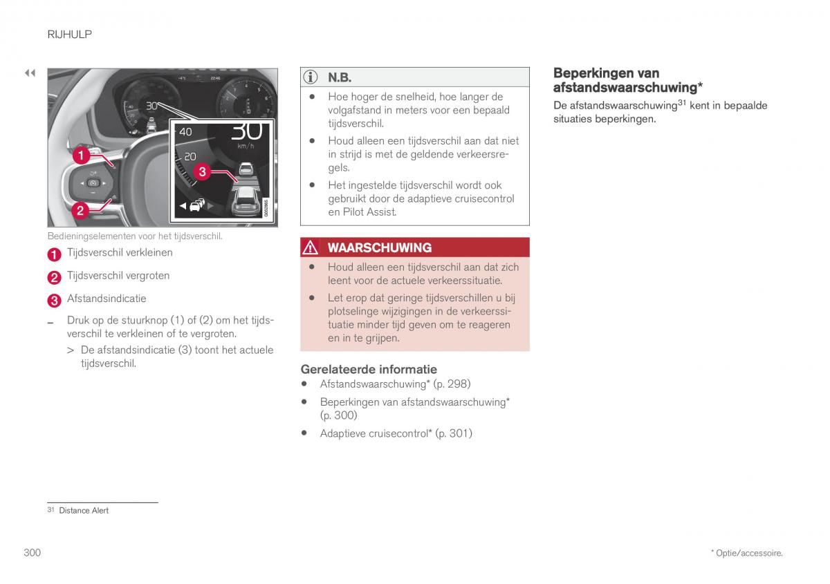 Volvo XC60 II 2 handleiding / page 302