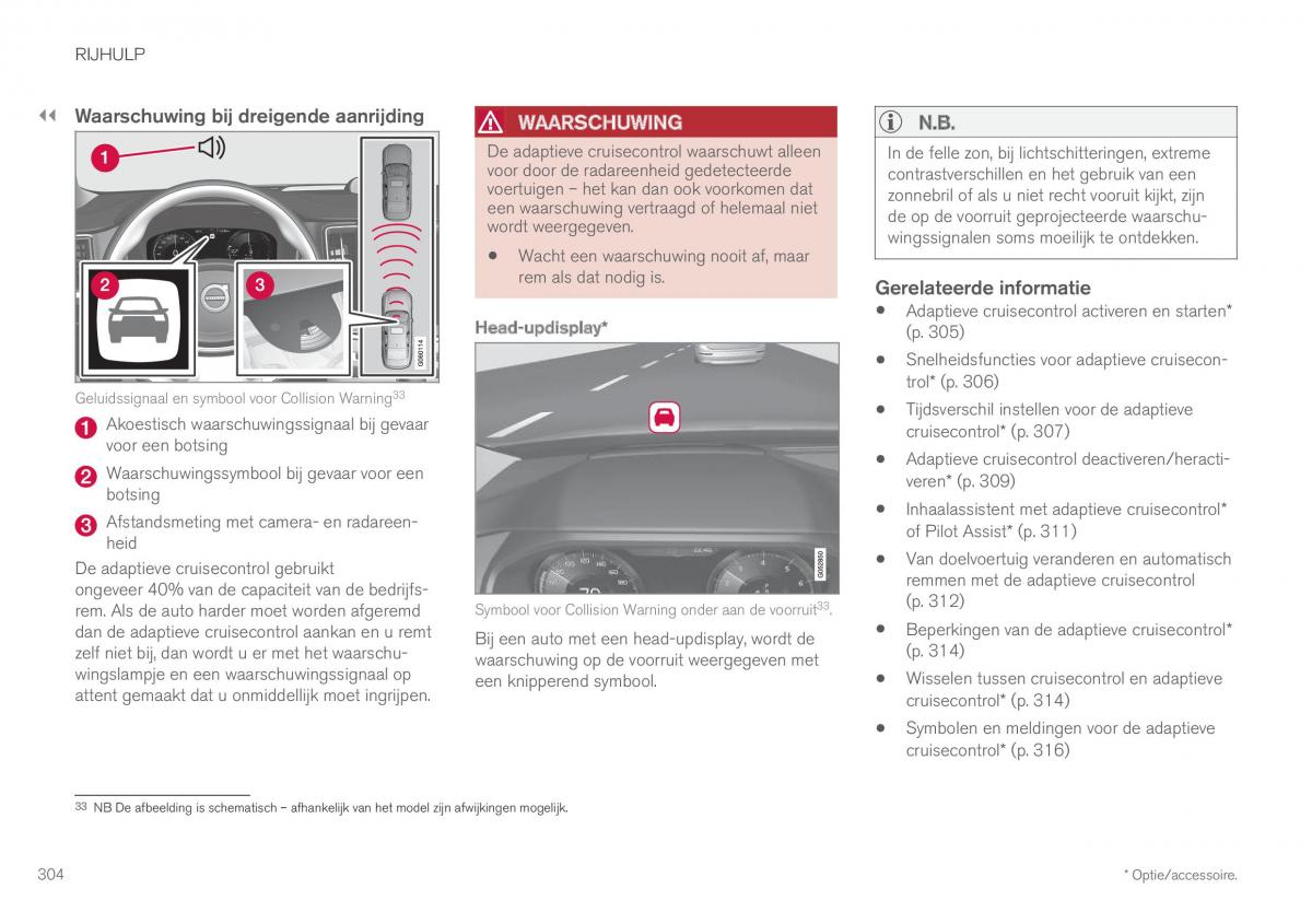 Volvo XC60 II 2 handleiding / page 306