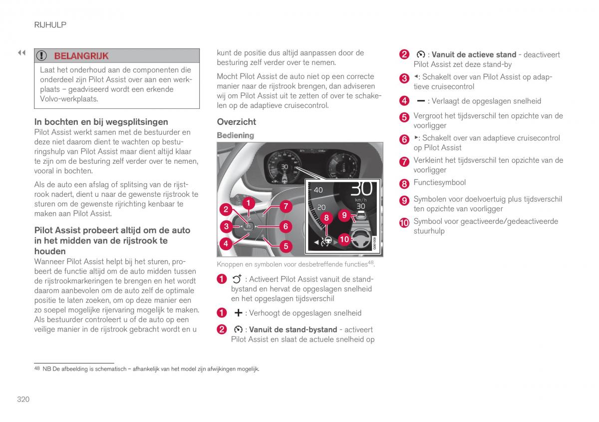 Volvo XC60 II 2 handleiding / page 322