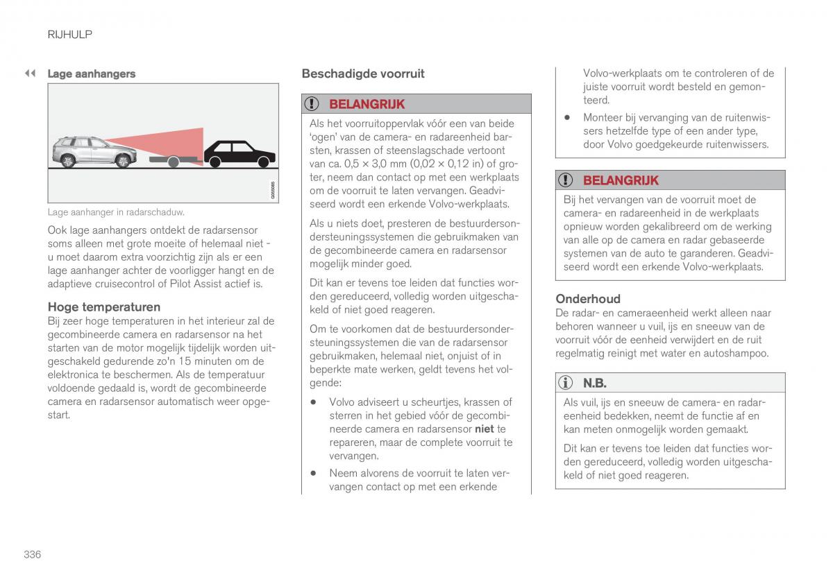 Volvo XC60 II 2 handleiding / page 338