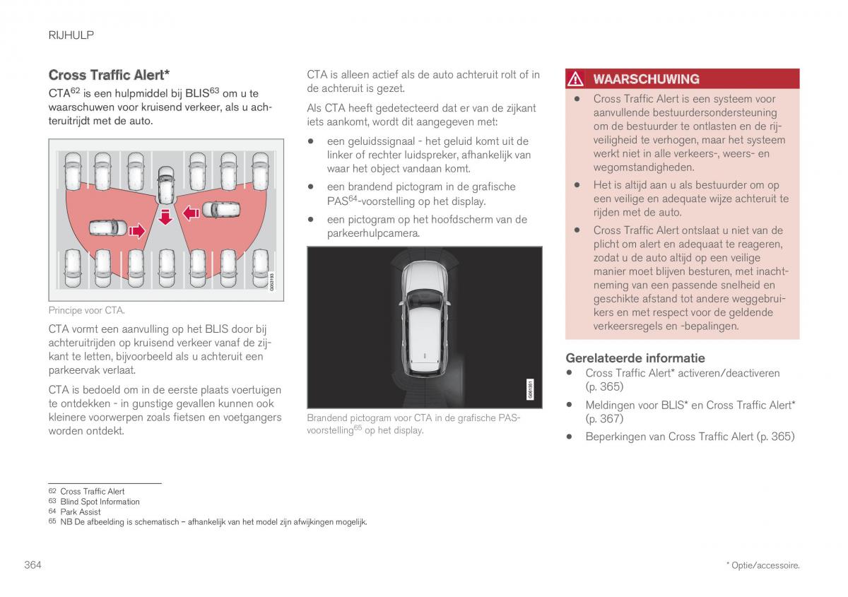 Volvo XC60 II 2 handleiding / page 366