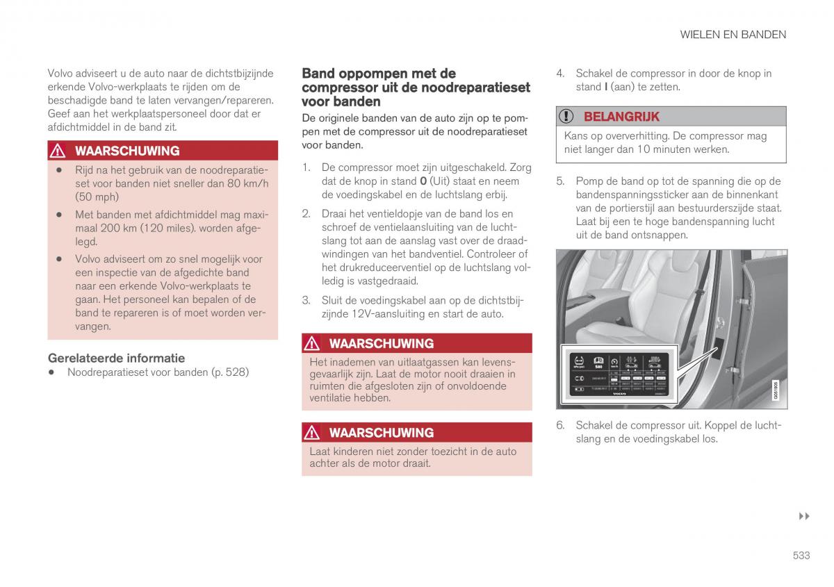 Volvo XC60 II 2 handleiding / page 535