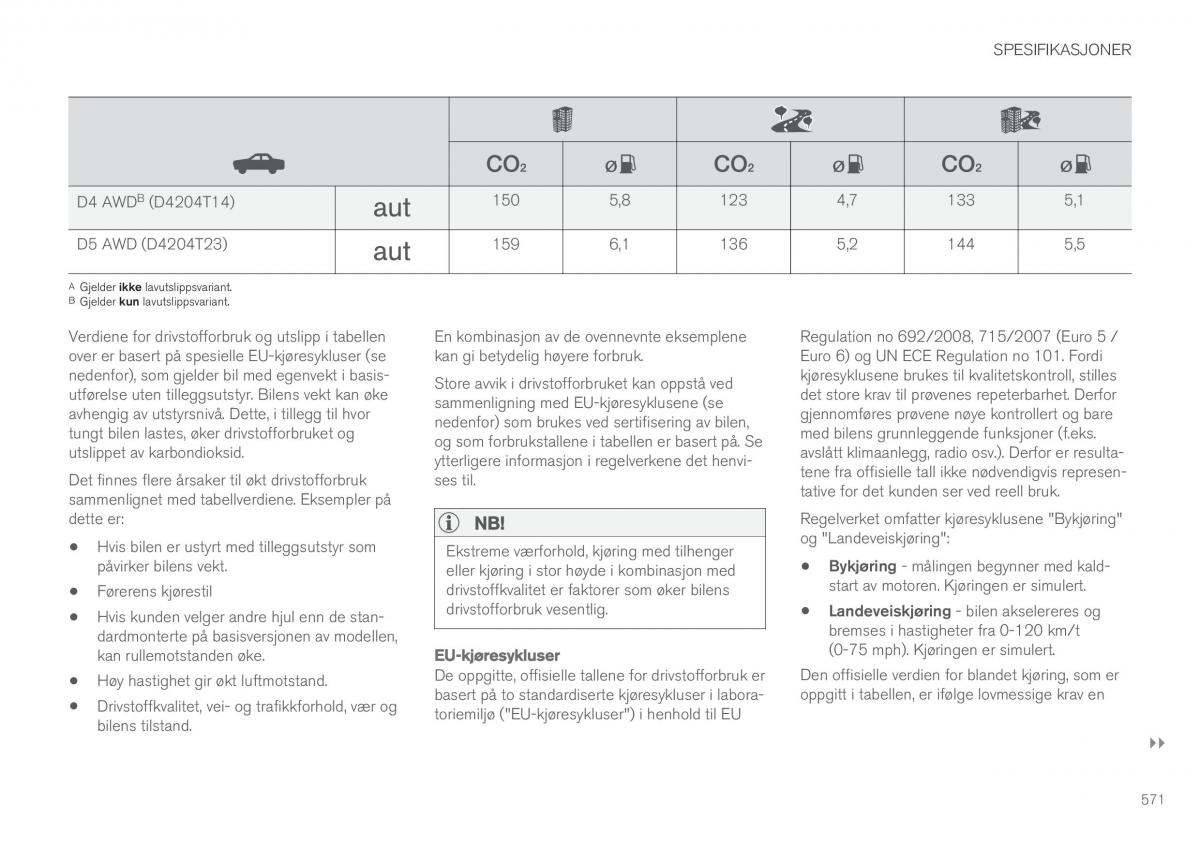 Volvo XC60 II 2 bruksanvisningen / page 573