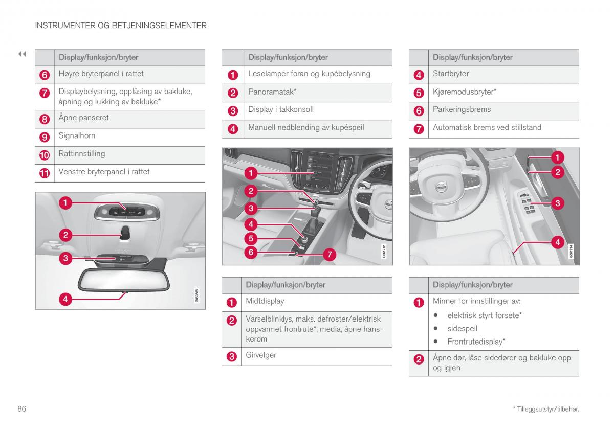 Volvo XC60 II 2 bruksanvisningen / page 88