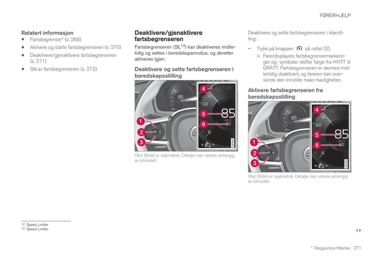 Volvo XC60 II 2 bruksanvisningen / page 273