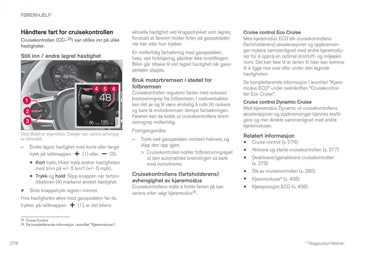 Volvo XC60 II 2 bruksanvisningen / page 280