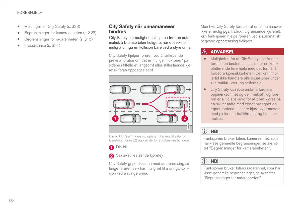 Volvo XC60 II 2 bruksanvisningen / page 336