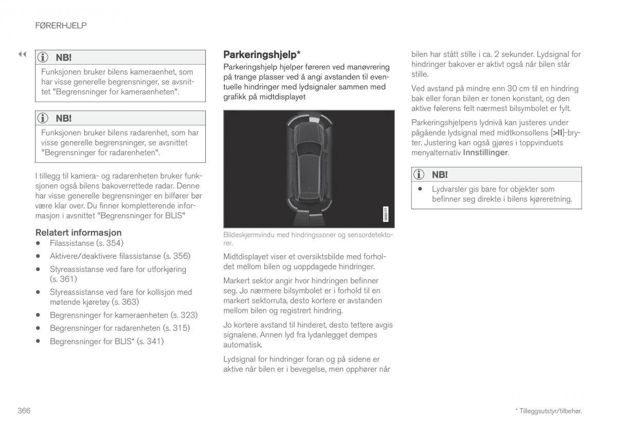 Volvo XC60 II 2 bruksanvisningen / page 368