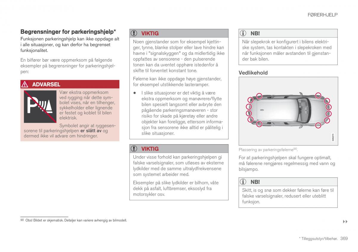 Volvo XC60 II 2 bruksanvisningen / page 371