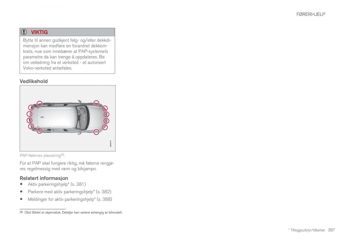 Volvo XC60 II 2 bruksanvisningen / page 389