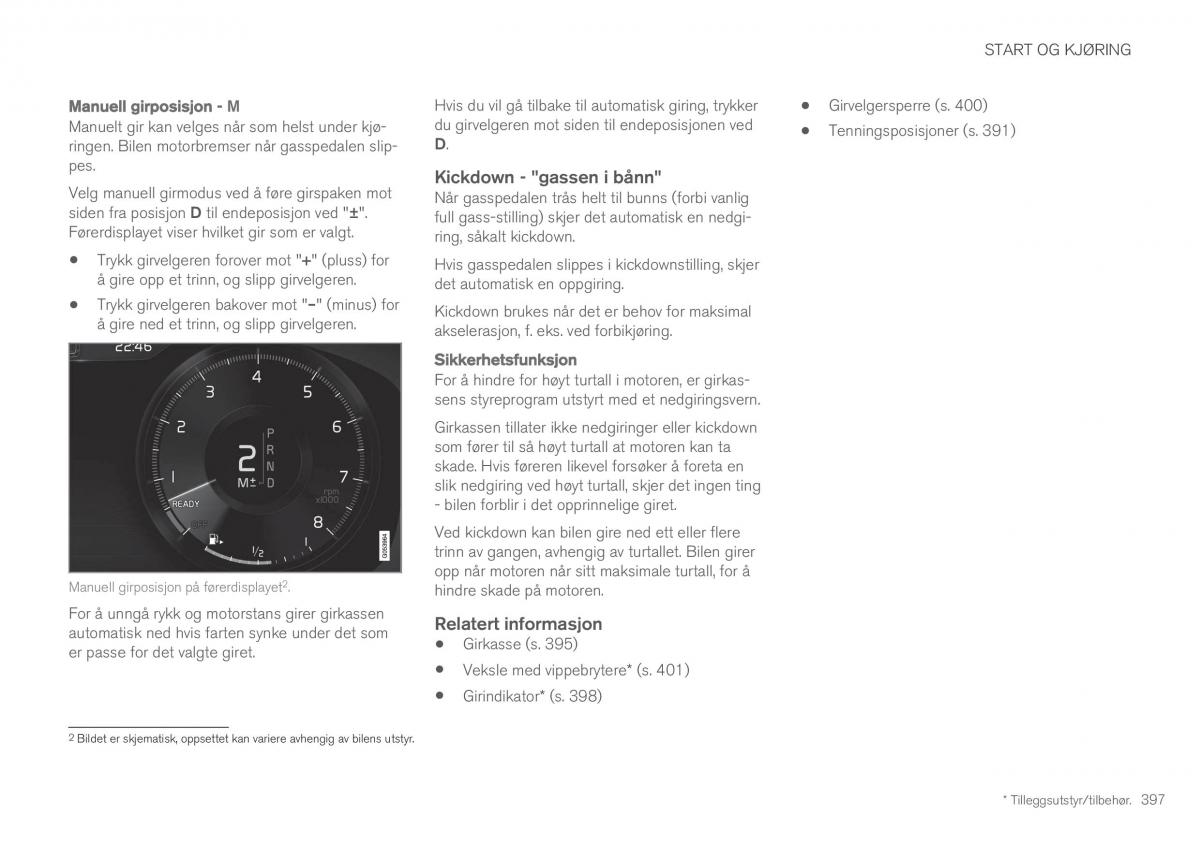 Volvo XC60 II 2 bruksanvisningen / page 399