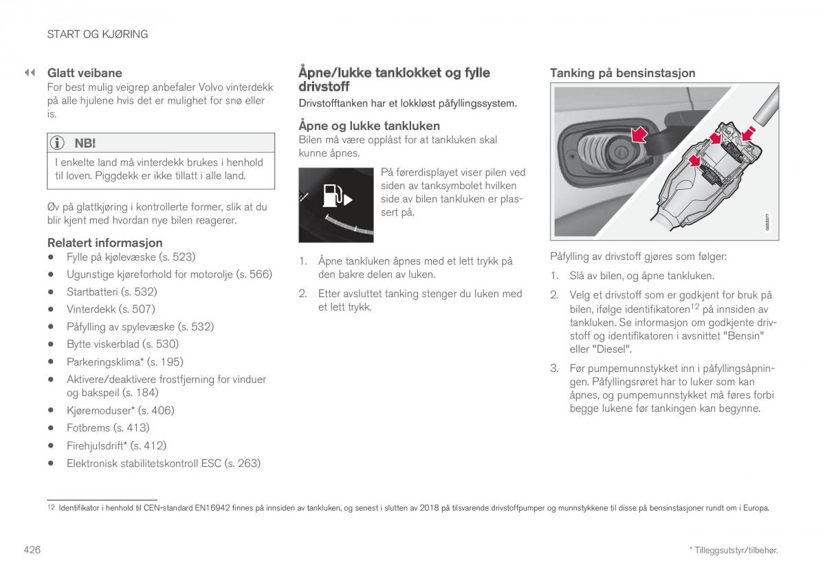 Volvo XC60 II 2 bruksanvisningen / page 428