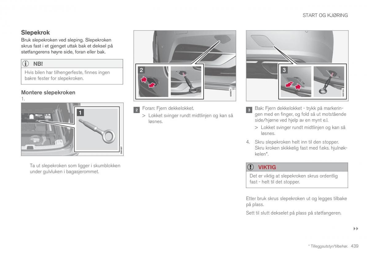 Volvo XC60 II 2 bruksanvisningen / page 441