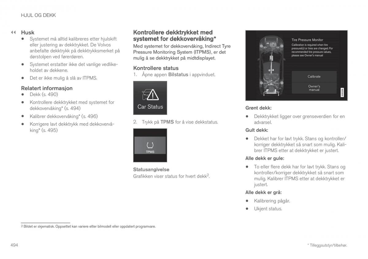 Volvo XC60 II 2 bruksanvisningen / page 496