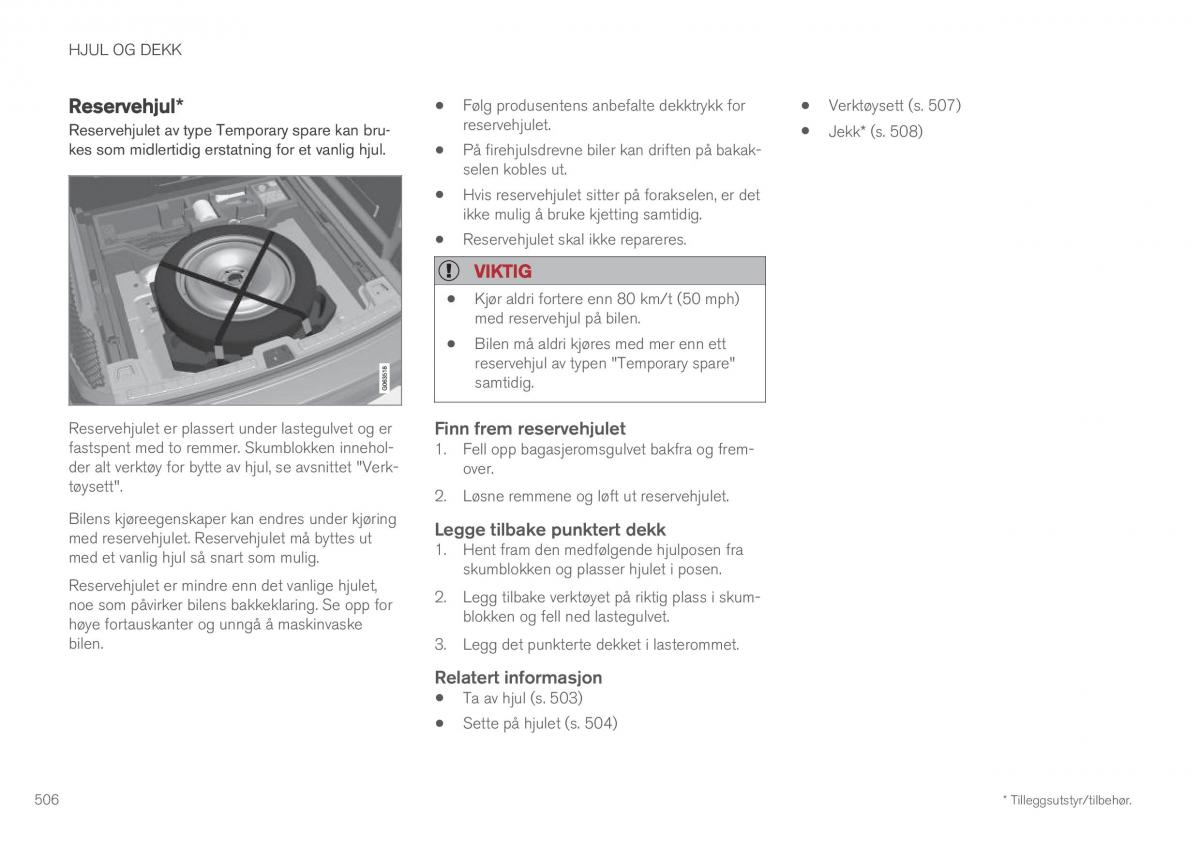 Volvo XC60 II 2 bruksanvisningen / page 508