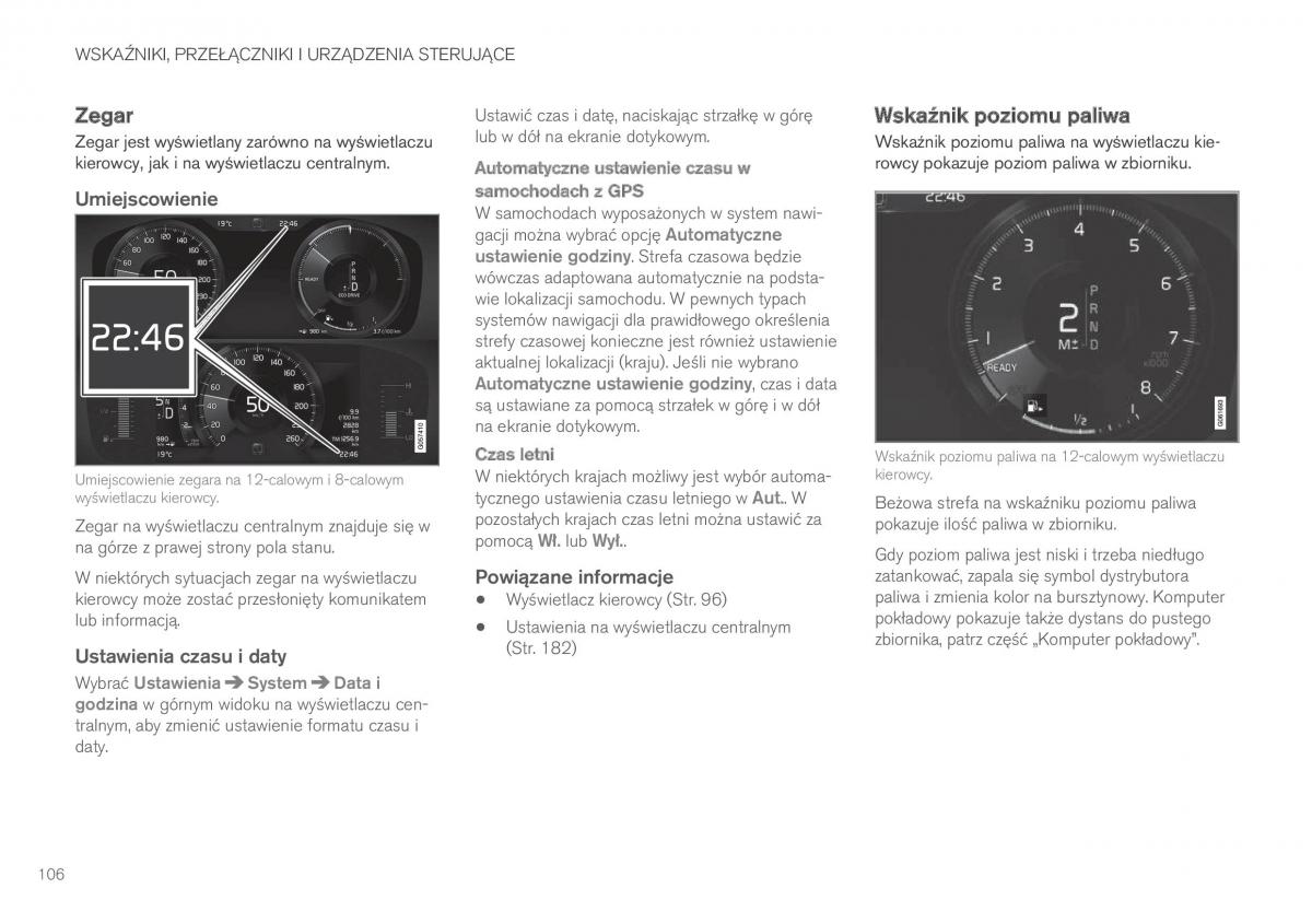 Volvo XC60 II 2 instrukcja obslugi / page 108