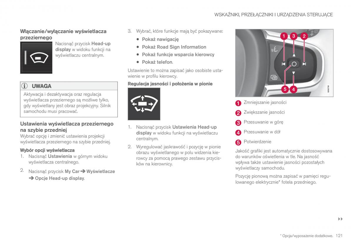 Volvo XC60 II 2 instrukcja obslugi / page 123