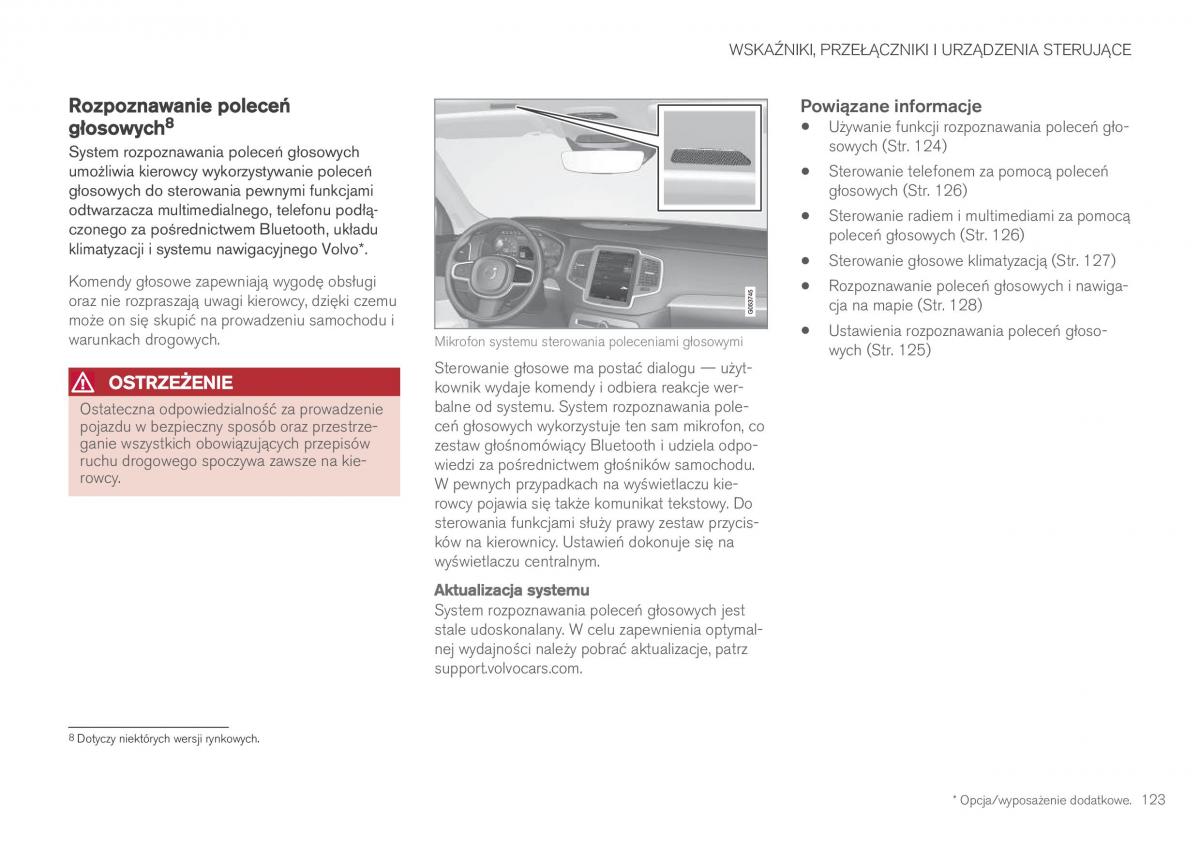 Volvo XC60 II 2 instrukcja obslugi / page 125