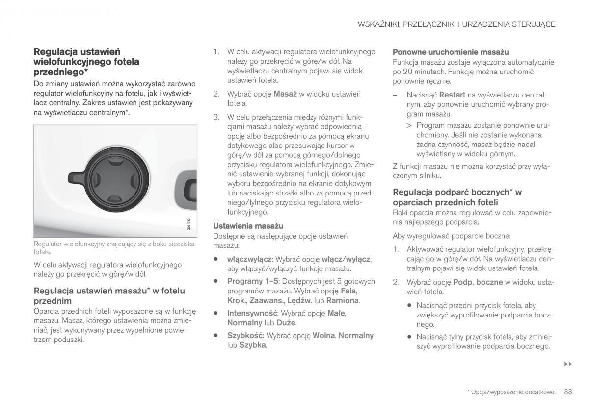 Volvo XC60 II 2 instrukcja obslugi / page 135