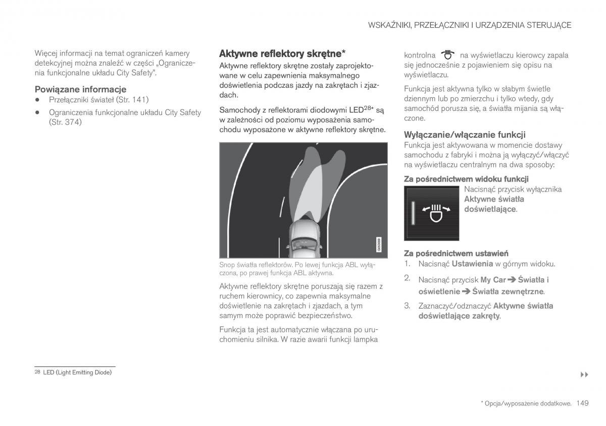 Volvo XC60 II 2 instrukcja obslugi / page 151