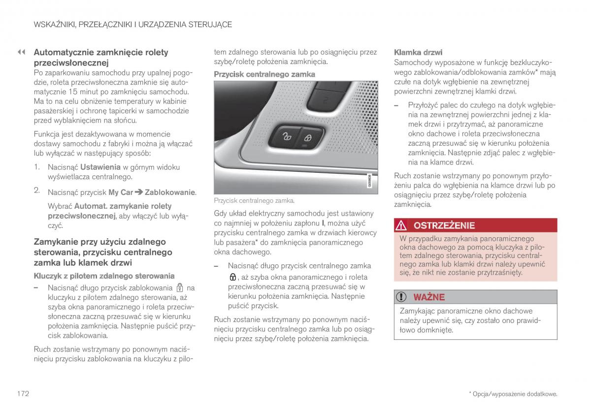 Volvo XC60 II 2 instrukcja obslugi / page 174