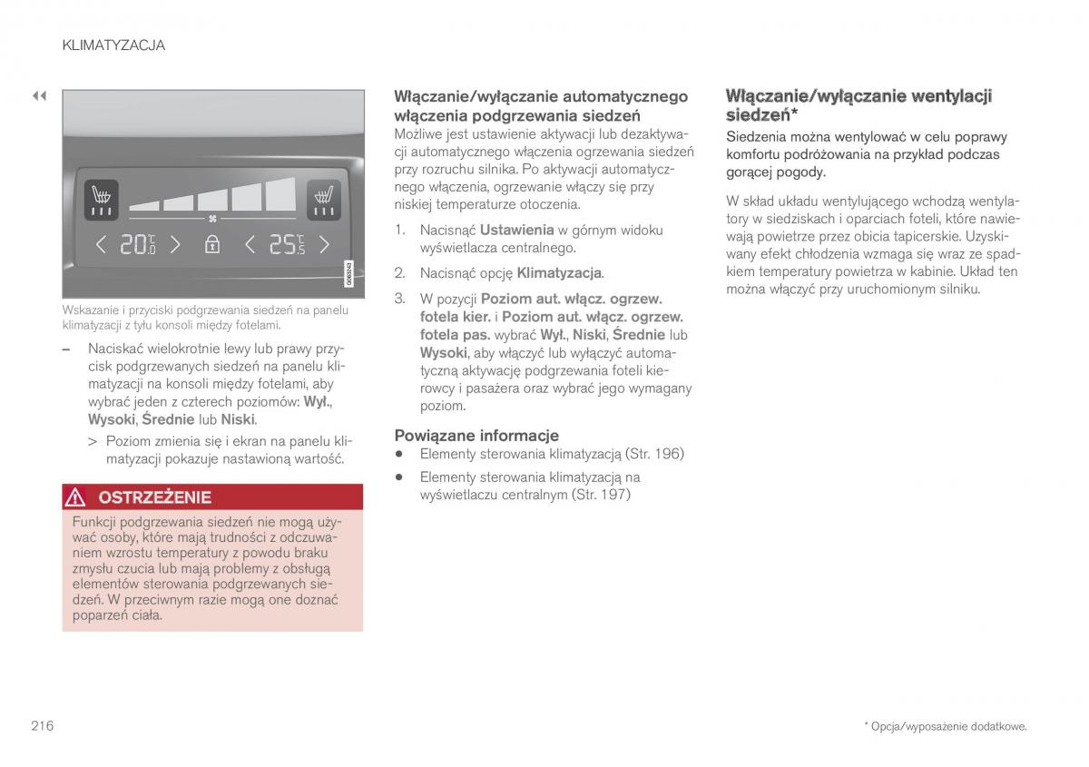 Volvo XC60 II 2 instrukcja obslugi / page 218