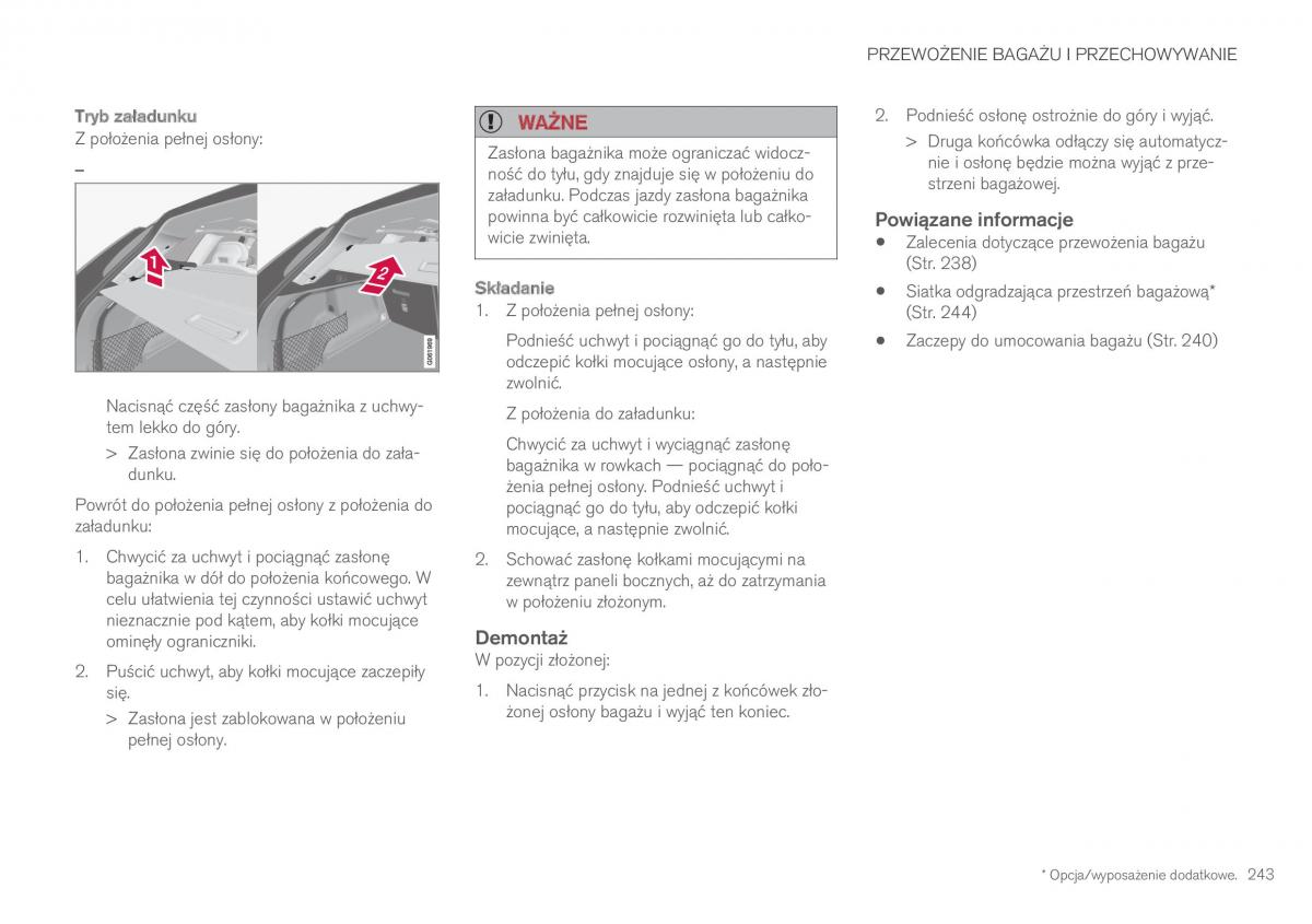 Volvo XC60 II 2 instrukcja obslugi / page 245