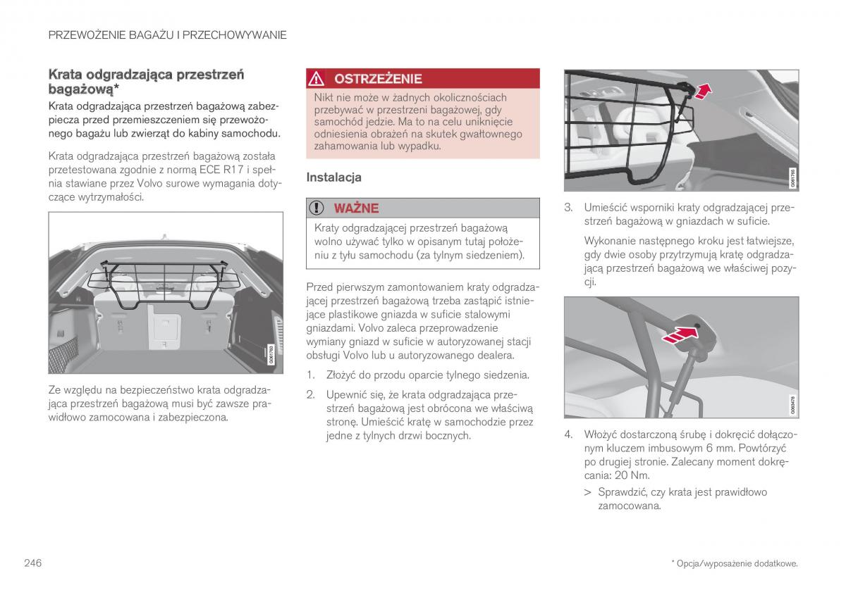 Volvo XC60 II 2 instrukcja obslugi / page 248