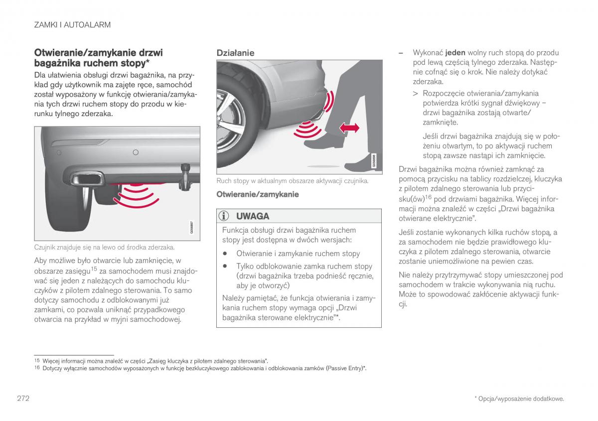 Volvo XC60 II 2 instrukcja obslugi / page 274