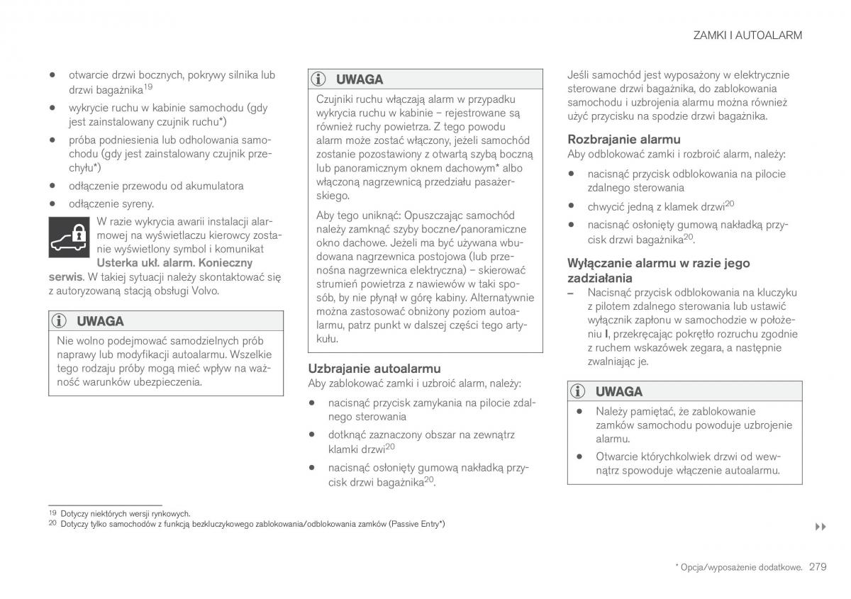 Volvo XC60 II 2 instrukcja obslugi / page 281