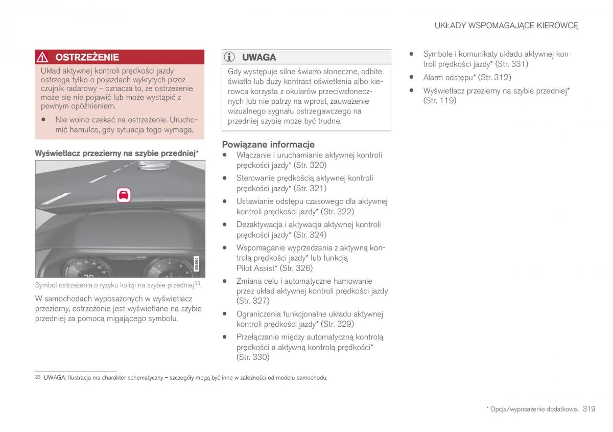 Volvo XC60 II 2 instrukcja obslugi / page 321