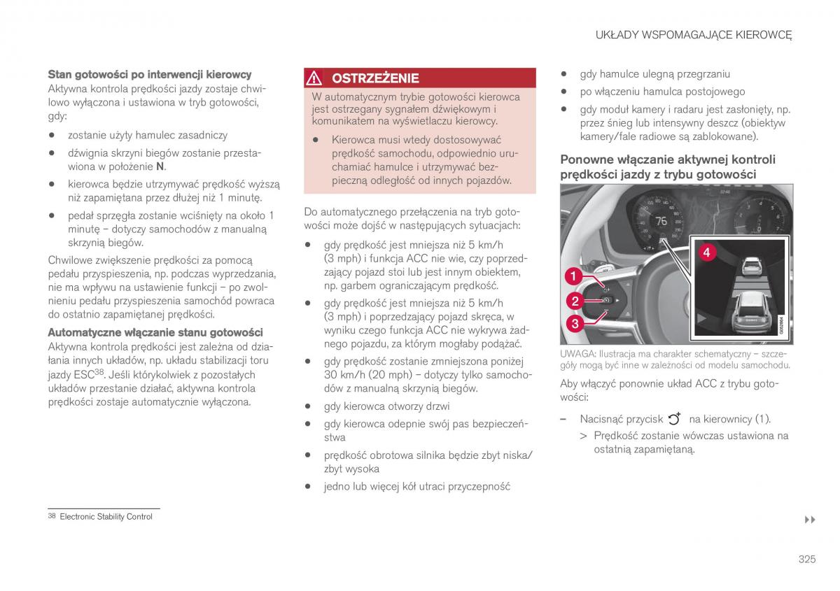 Volvo XC60 II 2 instrukcja obslugi / page 327