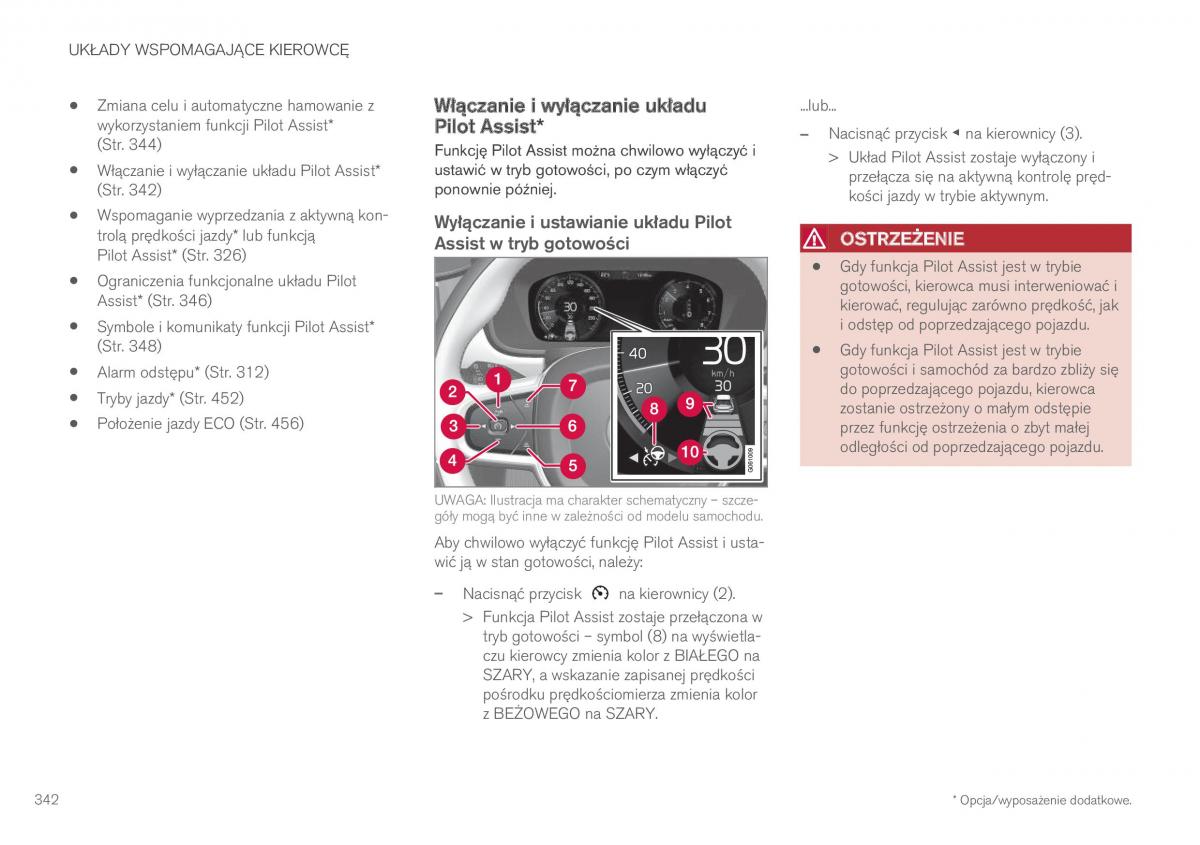 Volvo XC60 II 2 instrukcja obslugi / page 344