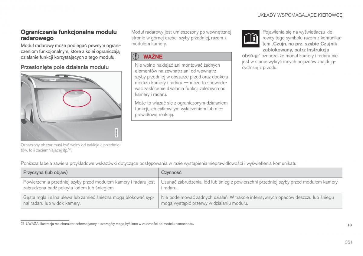 Volvo XC60 II 2 instrukcja obslugi / page 353