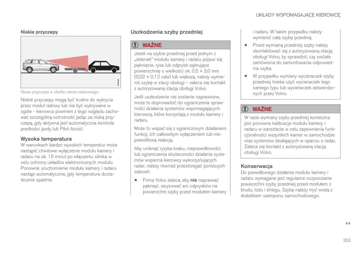 Volvo XC60 II 2 instrukcja obslugi / page 355