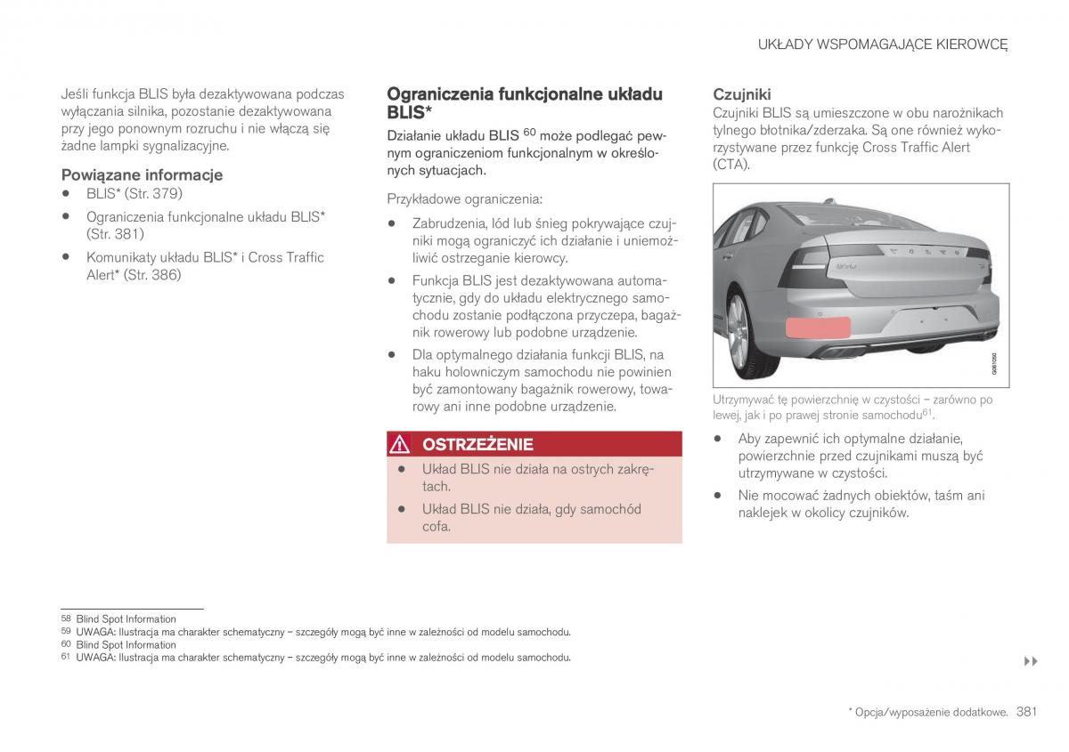 Volvo XC60 II 2 instrukcja obslugi / page 383