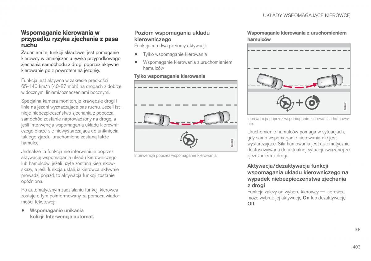 Volvo XC60 II 2 instrukcja obslugi / page 405