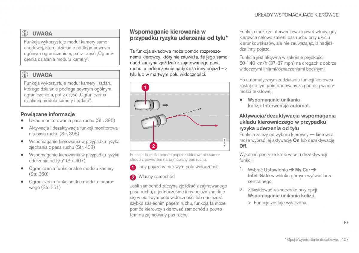 Volvo XC60 II 2 instrukcja obslugi / page 409