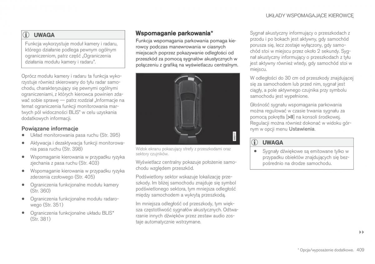 Volvo XC60 II 2 instrukcja obslugi / page 411