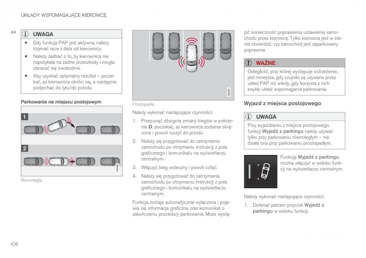 Volvo XC60 II 2 instrukcja obslugi / page 430