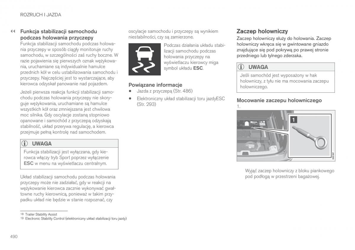 Volvo XC60 II 2 instrukcja obslugi / page 492