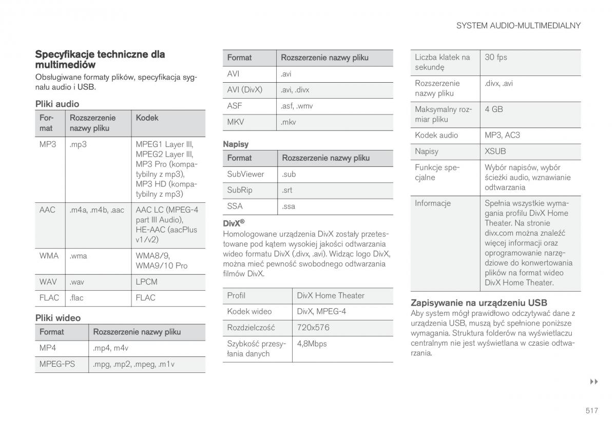 Volvo XC60 II 2 instrukcja obslugi / page 519