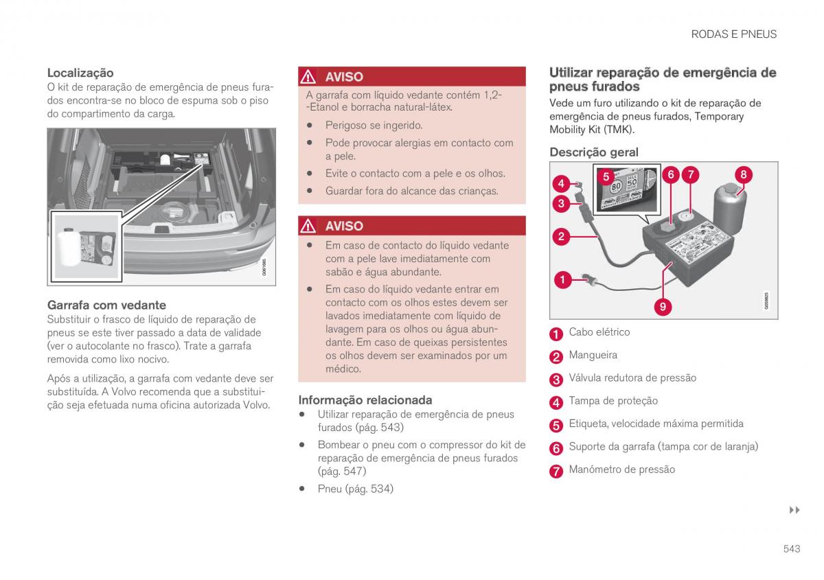 Volvo XC60 II 2 manual del propietario / page 545