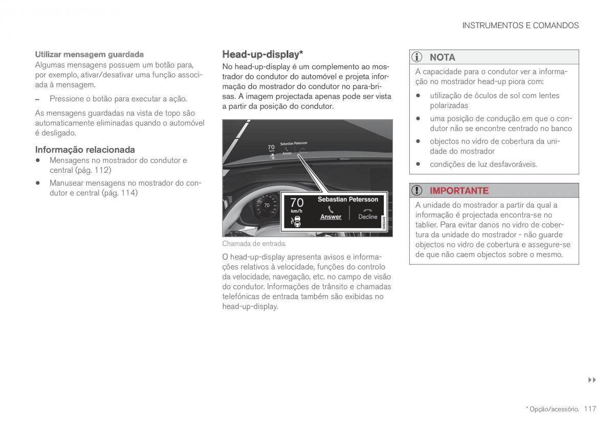 Volvo XC60 II 2 manual del propietario / page 119