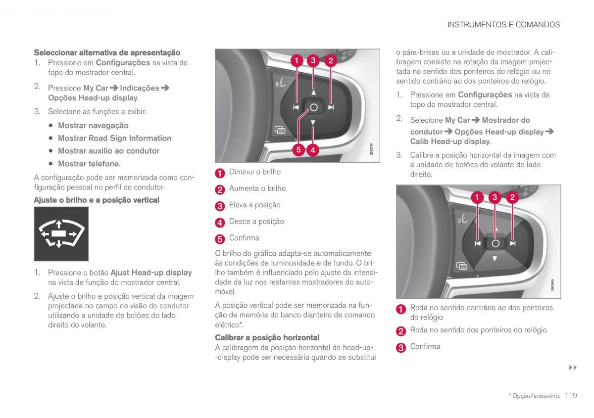 Volvo XC60 II 2 manual del propietario / page 121