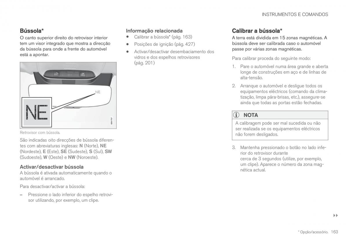 Volvo XC60 II 2 manual del propietario / page 165